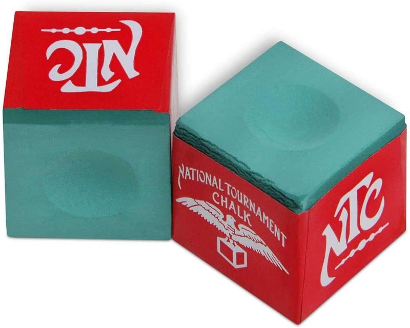 Silver Cup National Tournament Pool cue Billiard Premium Chalk - ONE Dozen - Image 4